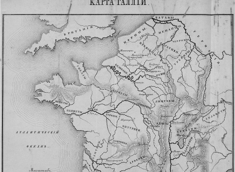 Карта Галлии