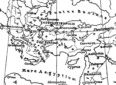 Восточная Римская Империя в 476 году