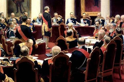Торжественное заседание Государственного Совета 7 мая 1901 года в честь столетнего юбилея со дня его учреждения.