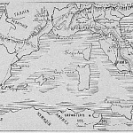 Карта военных походов Аннибала.