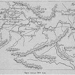 Карта похода 1809 года