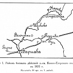 Район боевых действий лейб-гвардии Конно-Егерского полка в 1831 году