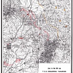 Дело 3 мая 1904 года у деревень Шисалитеза-Чафантань. Положение сторон около 10 часов утра