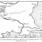 Район передвижений и действий лейб-гвардии Драгунского полка в Турецкую войну 1877-78 годов