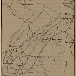 Карта преследования Прусаков после Иенского сражения.