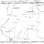 Карта действий Чичагова и Сакена.