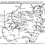 Положение войск обеих сторон в пограничной полосе 31 июля 1870 года.