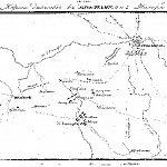 Карта действий к Красному 2-го и 3-го Ноября 1812 года.