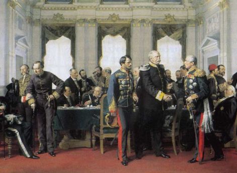 А. фон Вернер «Берлинский конгресс 1878 г. 1881 год