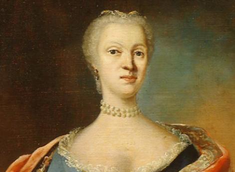 Шарлотта Кристина София Брауншвейг-Вольфенбюттельская. Неизвестный художник. XVIII век
