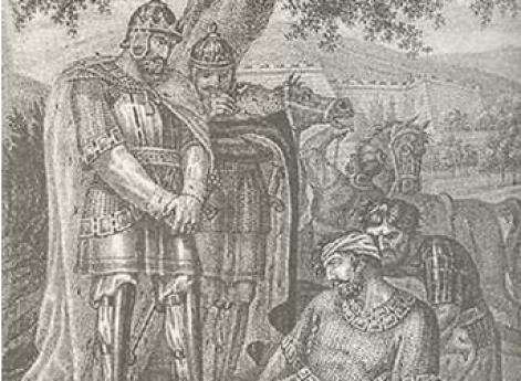 1161 год. 6 марта в сражении с Ростиславом Мстиславичем Смоленский погиб князь Изяслав Давыдович