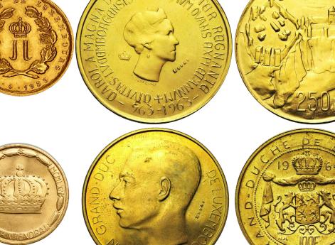 Монеты Люксембурга