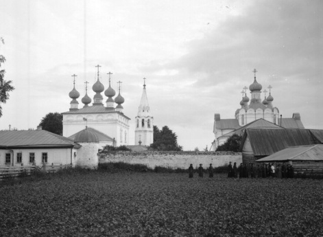 Общий вид Федоровского мужского монастыря. Городец.