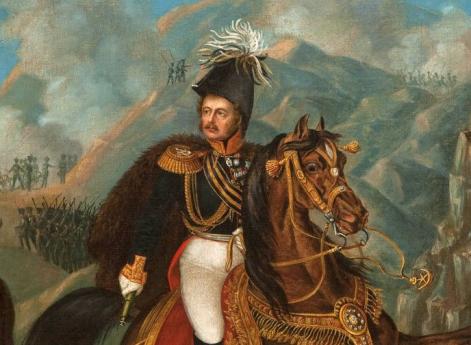 Конный портрет генерала-фельдмаршала Ивана Федоровича Паскевича, князя Варшавского, графа Эриванского