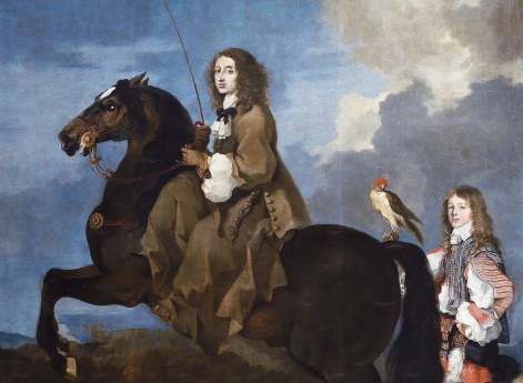 Конный портрет королевы Швеции Кристины