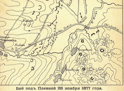 Бой под Плевной 28 ноября 1877 года