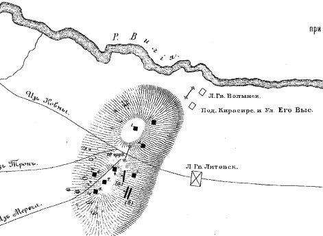 План сражения при Бородине 26 августа/7 сентября 1812 г.