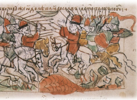 Ожесточенная битва на реке Альте войск Ярослава Владимировича с войсками Святополка Владимирови-ча и печенегов, закончившаяся победой Ярослава.