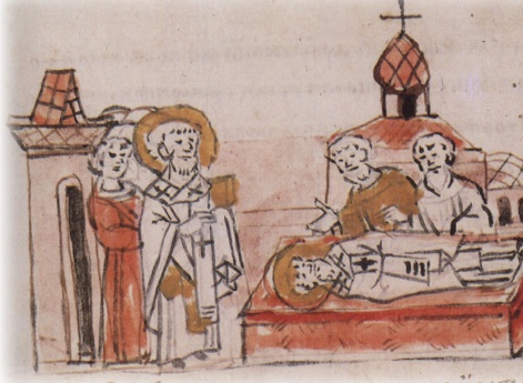 Смерть, отпевание и погребение епископа Стефана Владимирского