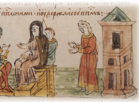 Изгнание Святослава Ольговича из Новгорода; новгородское посольство с епископом Нифонтом у Всеволода Ольговича Киевского.