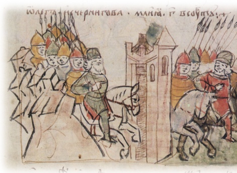 Поход Святополка Изяславича Киевского и Владимира Всеволодовича Мономаха (Переяславского) на Чернигов; бегство Олега Святославича Черниговского, не захотевшего объединиться со Святополком и Владимиром.