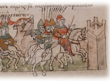 Уход Владимира Всеволодовича Мономаха из Чернигова в Переяславль на отцовский стол; приближение к Чернигову Олега Святославича Тмутараканского.