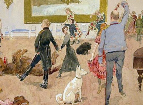 Урок танцев у Зайончковских