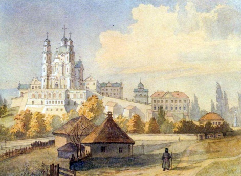 Почаевская лавра с юга