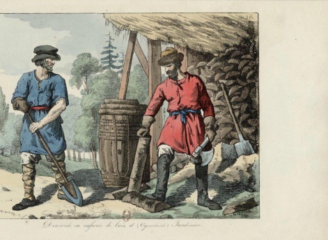 Дворник (дровокол) и огородник (садовник) 