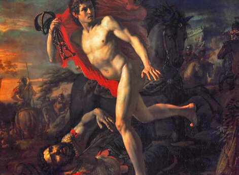 Подвиг молодого киевлянина при осаде Киева печенегами в 968 году