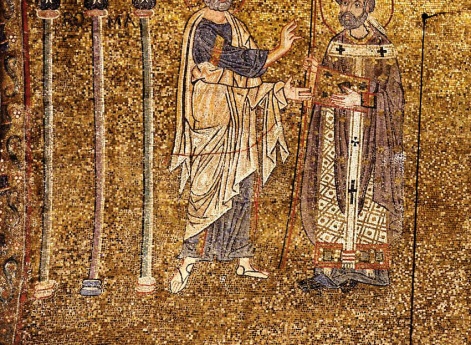 Апостол Петр рукополагает Св. Марка во епископы