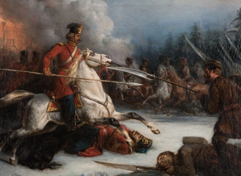 Сцена из времени Польского восстания 1830  —  1831 гг.