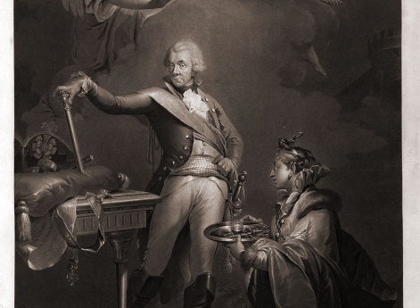 Портрет А. В. Суворова в образе князя Италийского