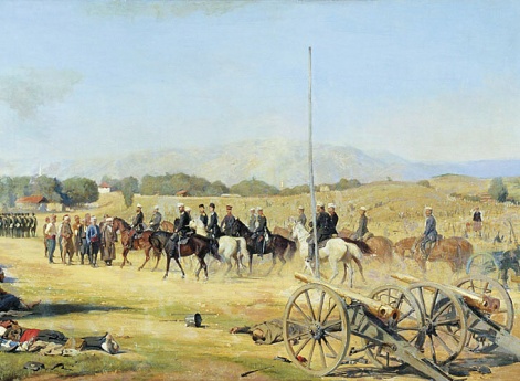 Въезд генерала Гурко в Казанлык 6 июля 1877 года