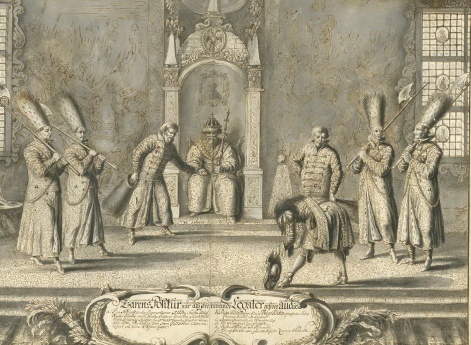 Приём иностранных послов царём Алексеем Михайловичем