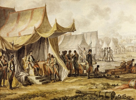 Пётр I на реке Пруте