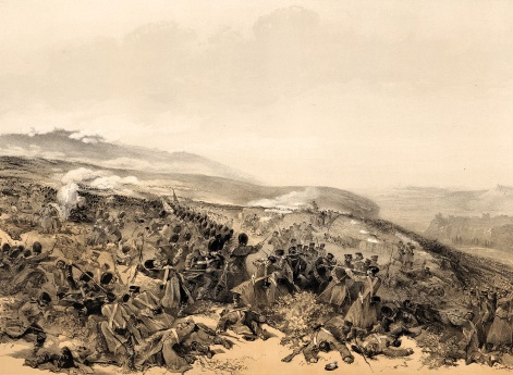 Эпизод сражения при Инкермане в ноябре 1854 г.