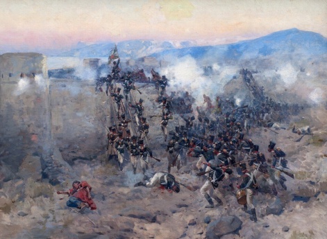 Штурм Ленкорани генералом Котляревским 31 декабря 1812 года