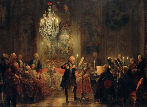 Концерт для флейты Фридриха Великого в Сан-Суси