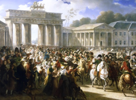 Въезд Наполеона в Берлин 27 октября 1806 года
