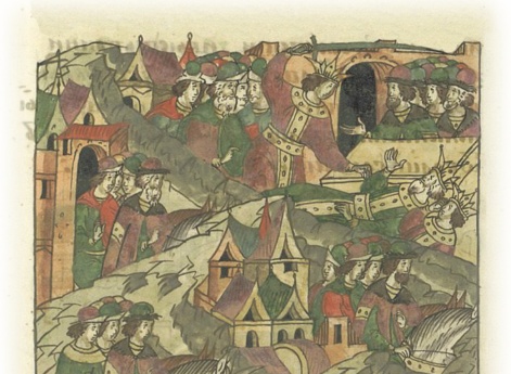 Русские князья отправляются в Орду, в то время как там начинается смута. Старший сын царя Хидыря Темир-Хозя убивает своего отца и младшего брата Кутлуя.